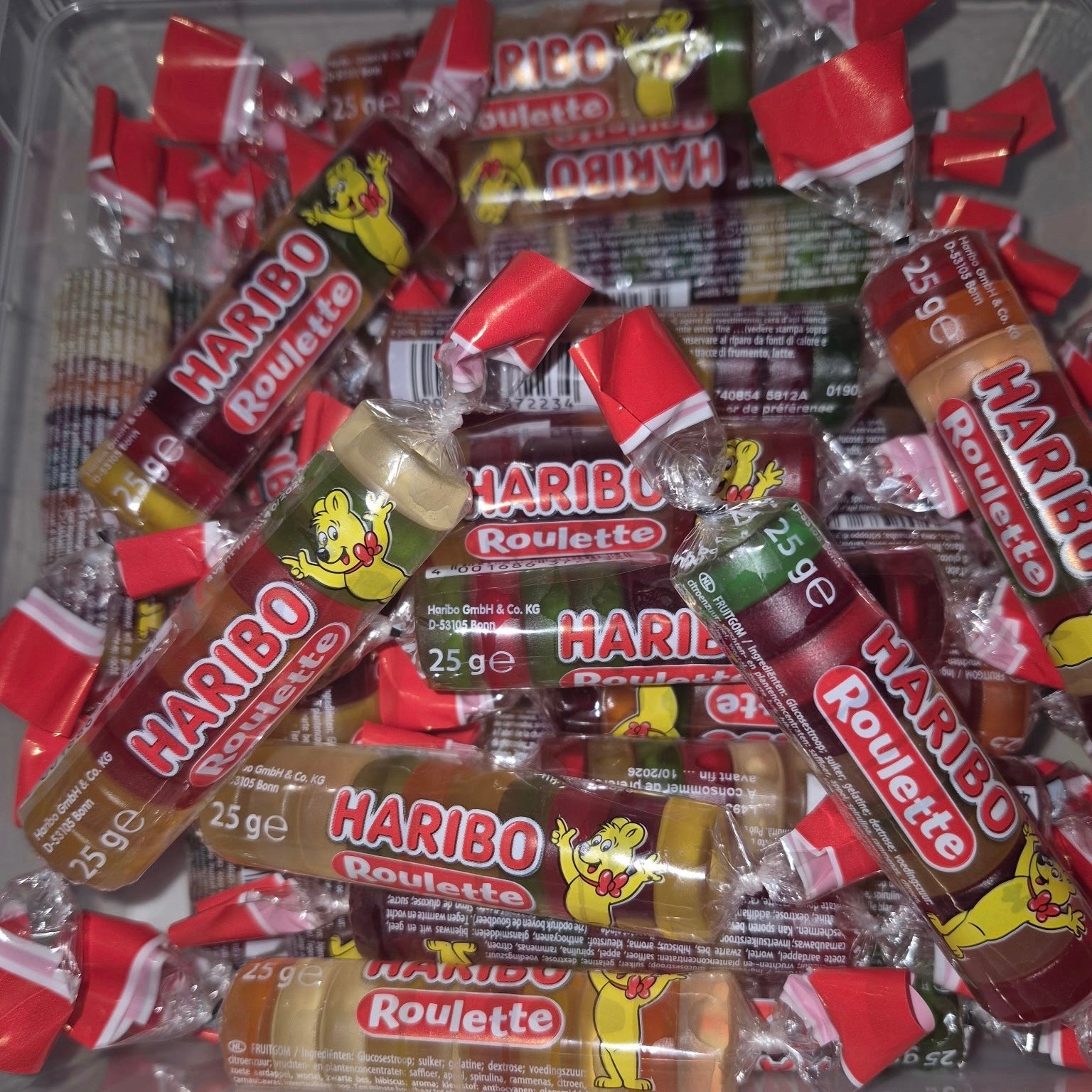 ROULETTE FRUIT HARIBO (À L’UNITÉ)