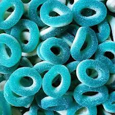 ANNEAUX FRAMBOISE SUCRÉE HALAL (100g)