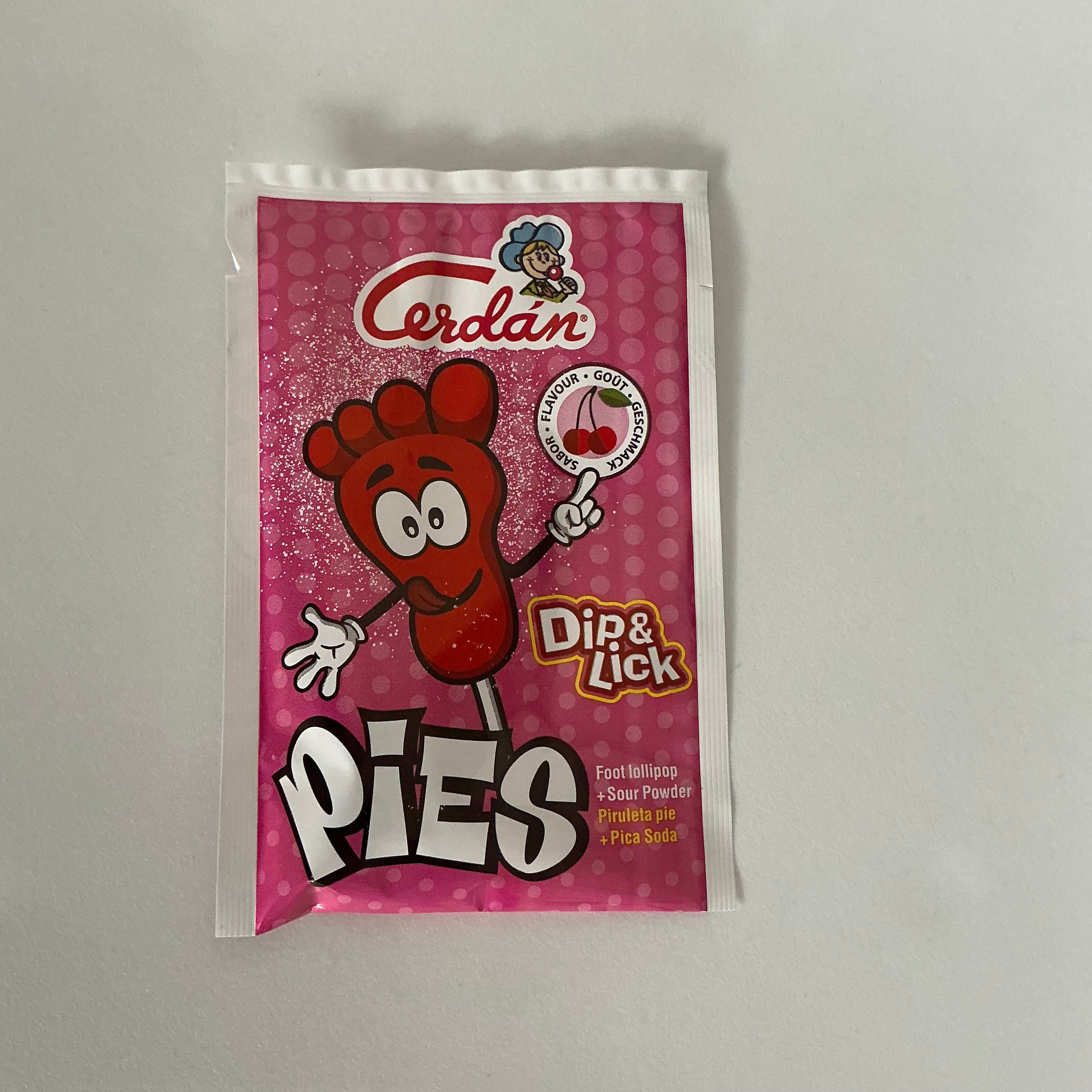 SUCETTE PIED CERISE (À L’UNITÉ)