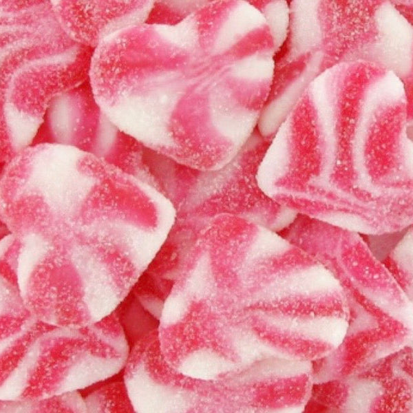 CŒUR TWIST ERDBEERE SAHNE ZUCKER HALAL (100G)