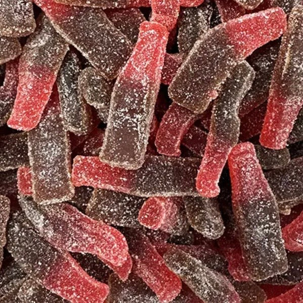 Bouteille cherry cola sucrée halal (100g)