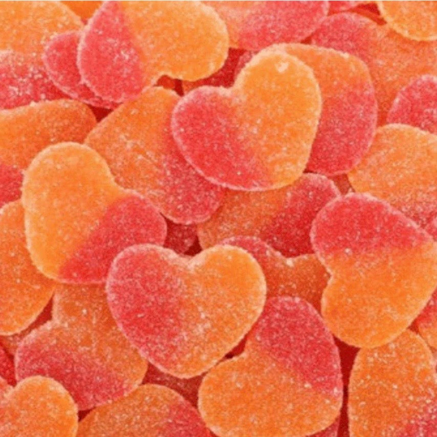 Coeur de pêche sucrée halal (100g)