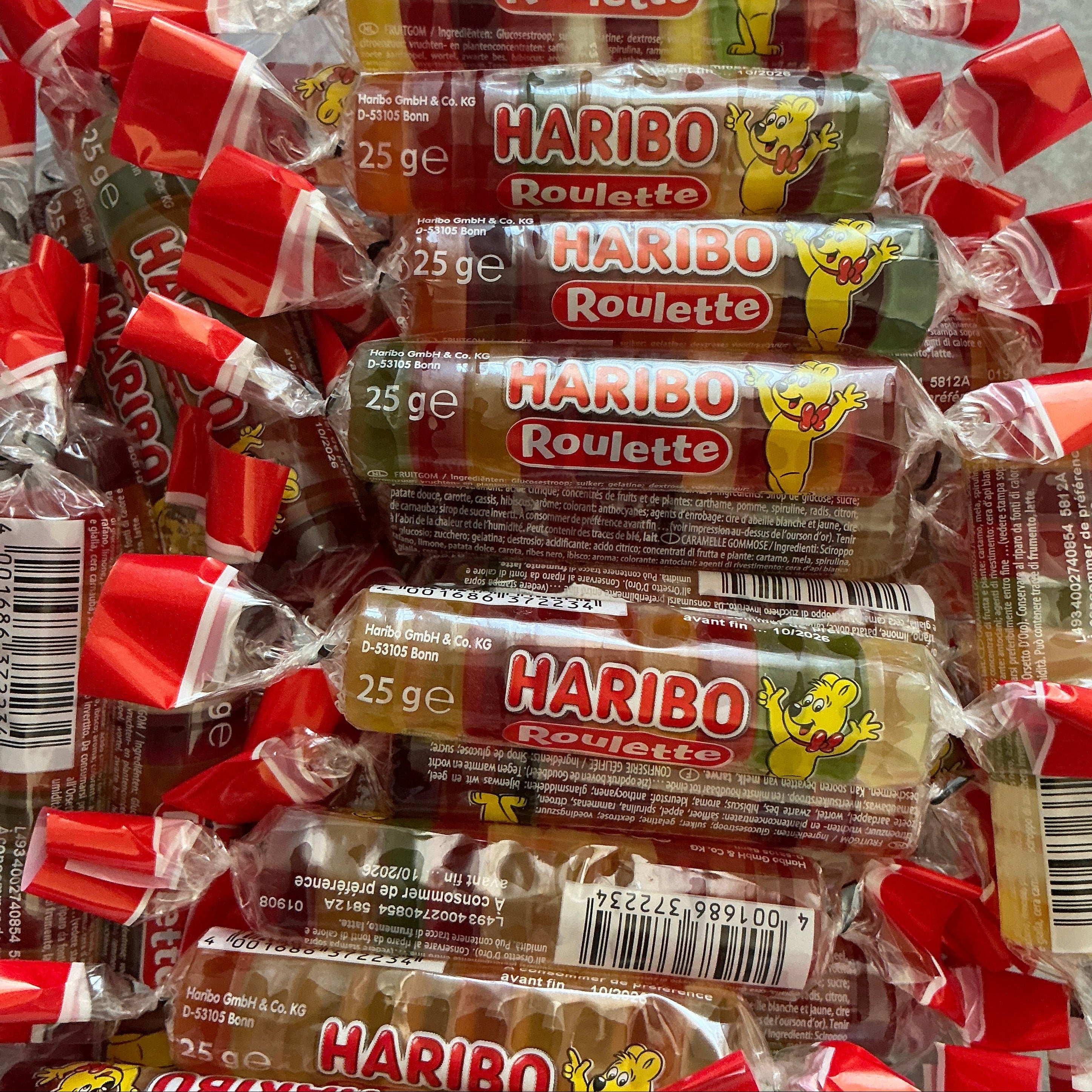 Roulette fruit haribo (À L’UNITÉ)